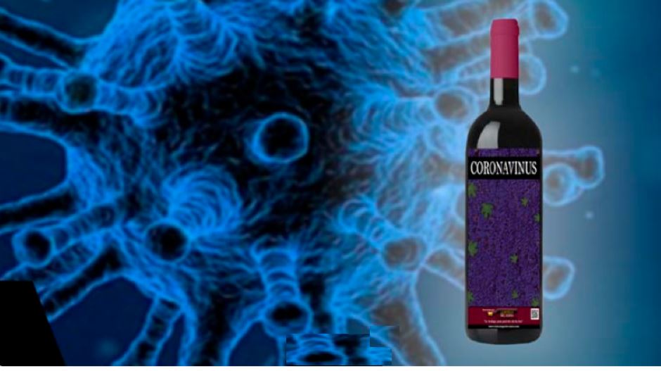 News image Lanzan la marca de vino Coronavinus